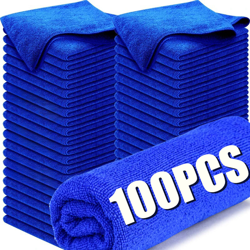Microfiber Towel Detailing - Mikrofaser-Reinigungstücher, fusselfrei, Mikrofaser-Reinigungstücher, wiederverwendbare Reinigungstücher, super